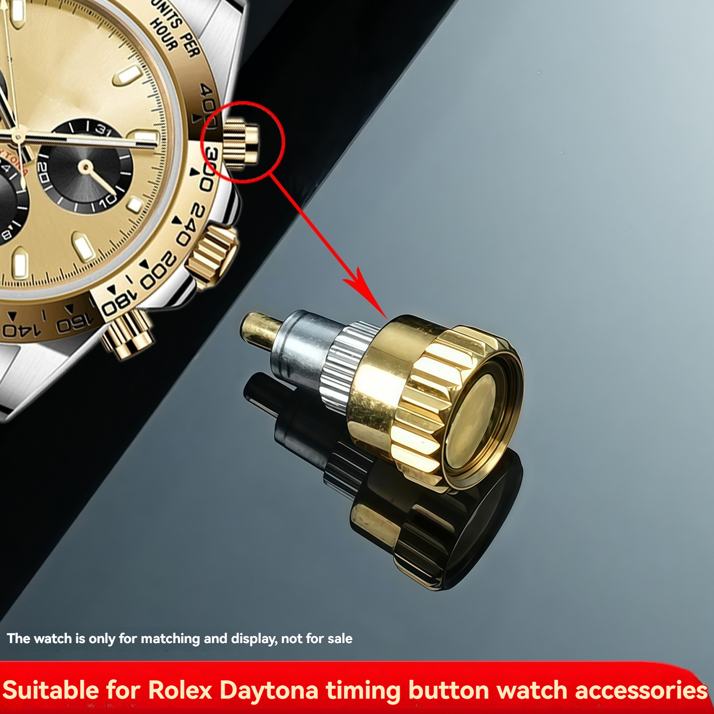 Watch Crown Pusher - For Rolex Daytona Oyster Perpetual 116508