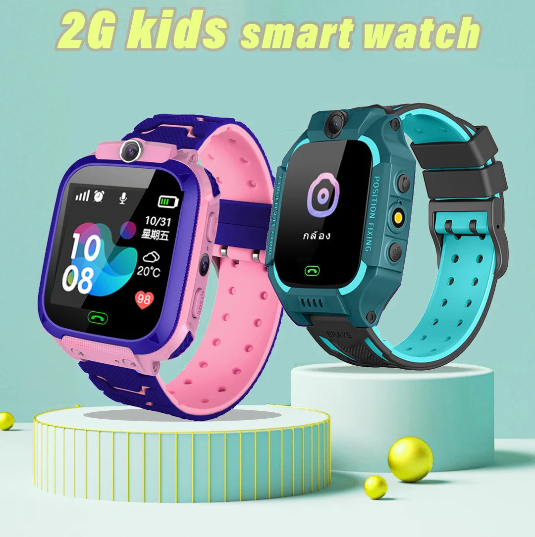 Smartwatch Watches For Kid Girl - Q12 Kids Smart Watch 2G SOS