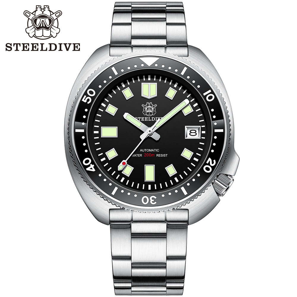 Diesel Watches Smartwatch - STEELDIVE SD1970 Automatic Mechanical Diver Watch