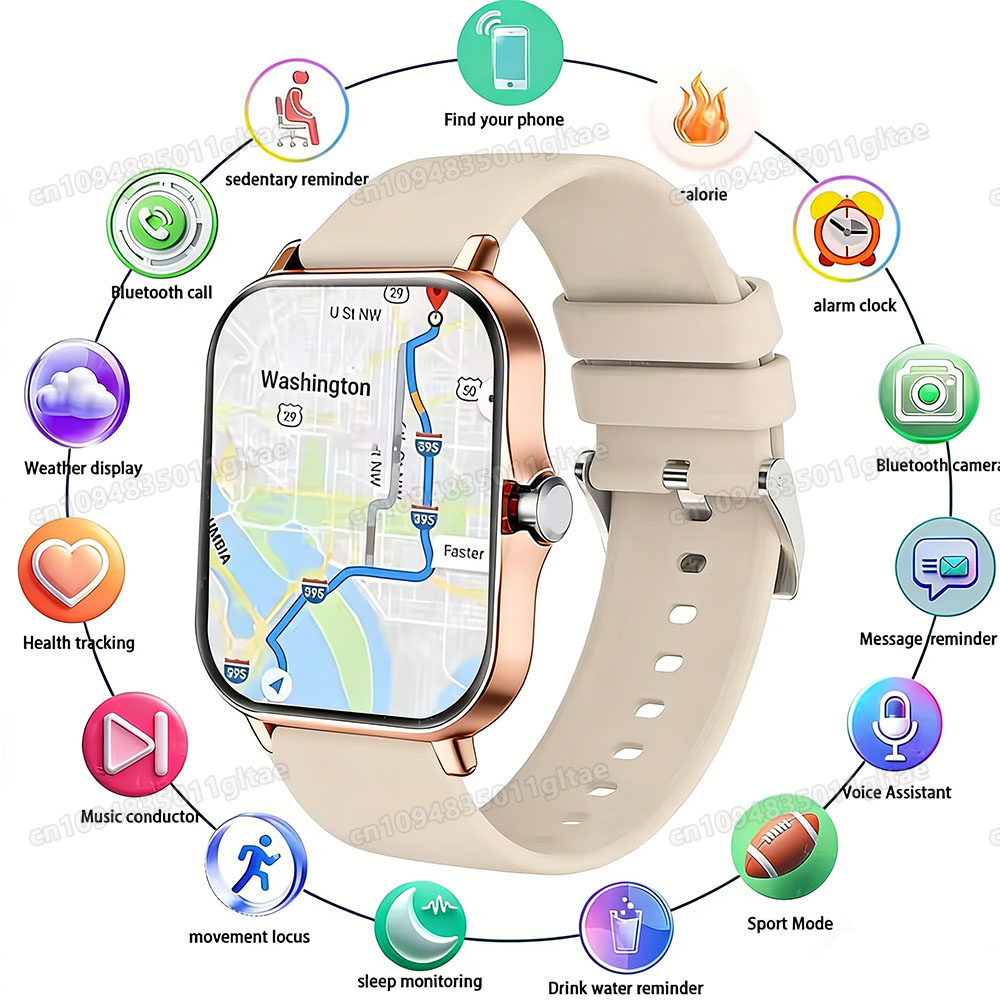 Smartwatch Sports Watches For Women - 2026 Women Smart Watch Fitness Clock