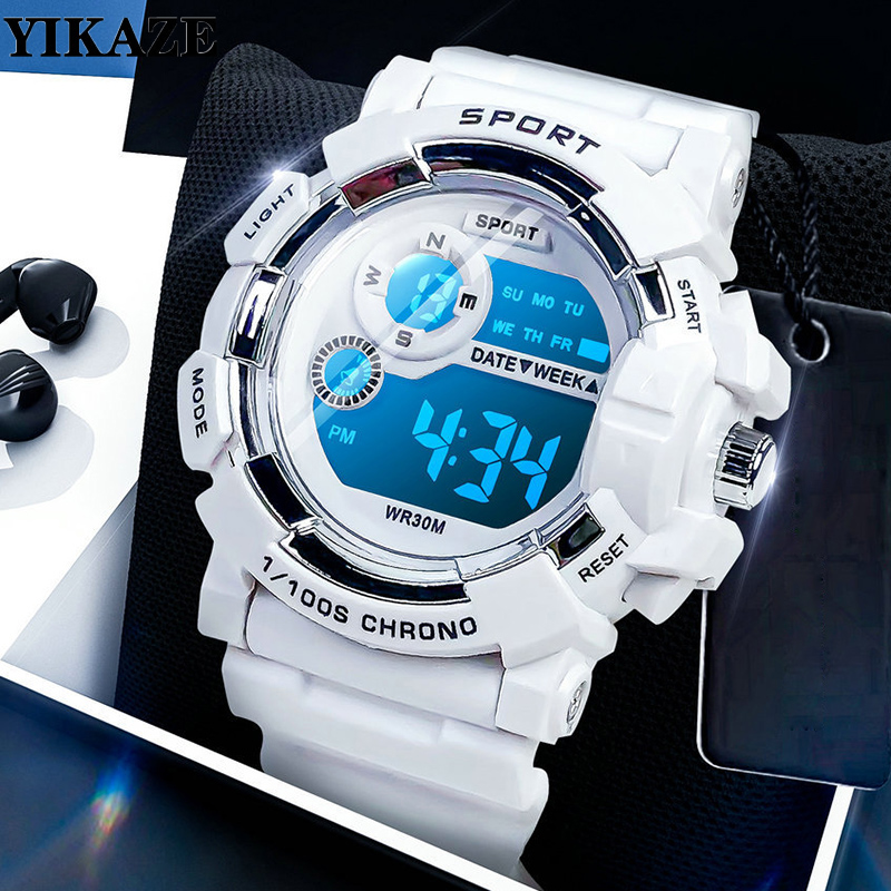 Smartwatch Watches For Kid Girl - YIKAZE Kids Watches Fashion Luminous Waterproof