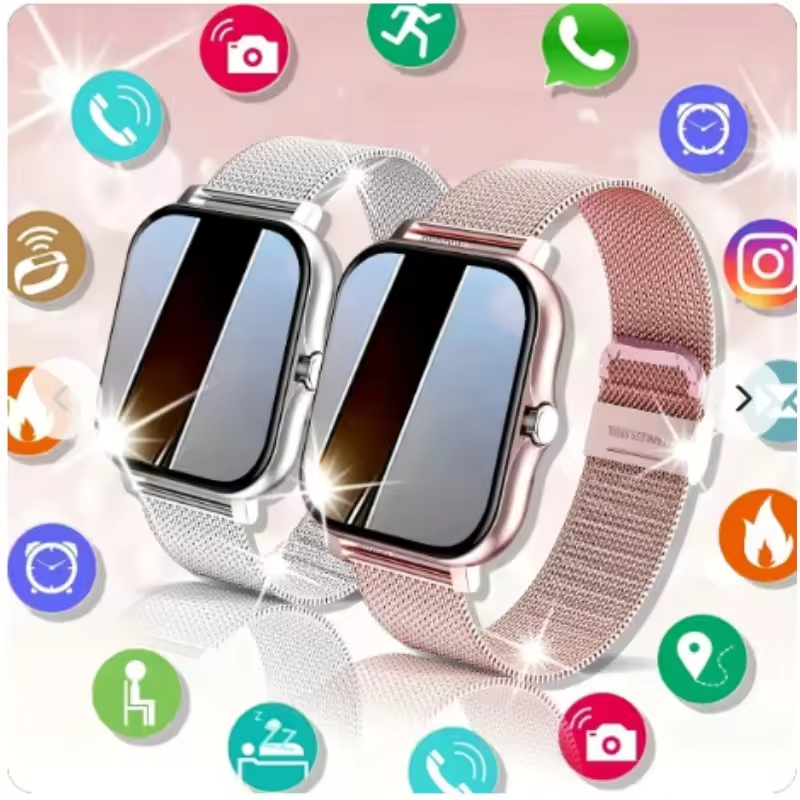 Smartwatch Sports Watches For Women - Smart Watch For Android IOS Watches