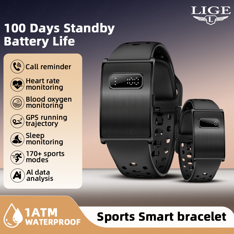 Smartwatch Running Watches For Men - LIGE New Men's Digital Smart Watch