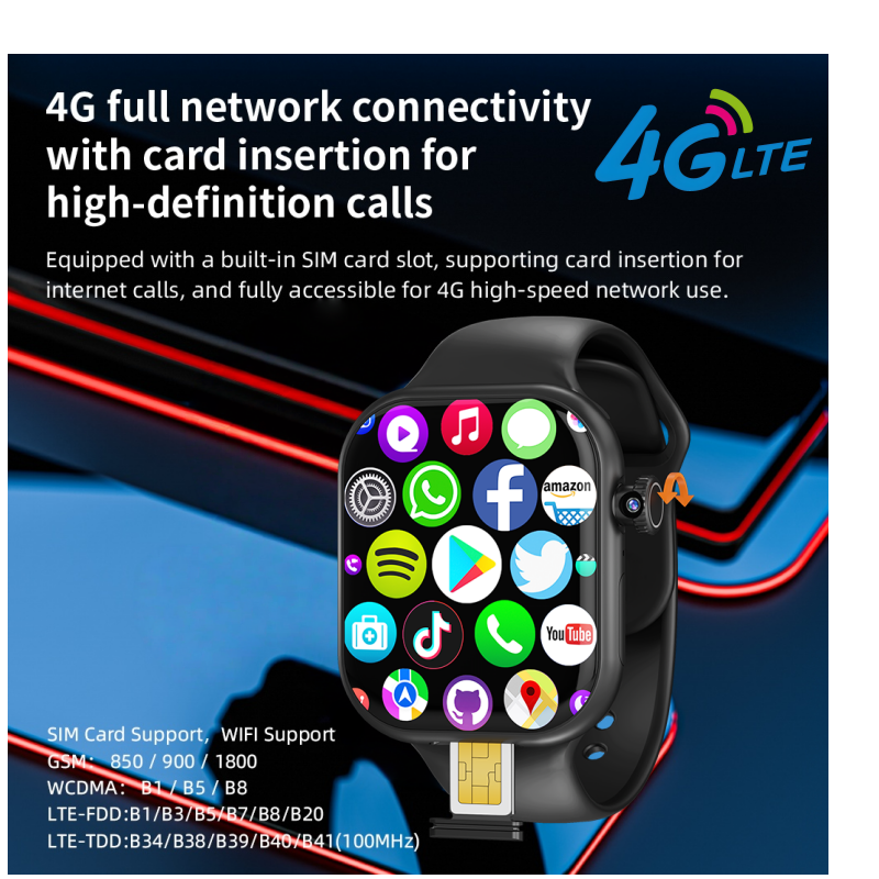 Original VP29 Smartwatch 4G LT - Smartwatch Watch Whatsapp ulasan dan harga