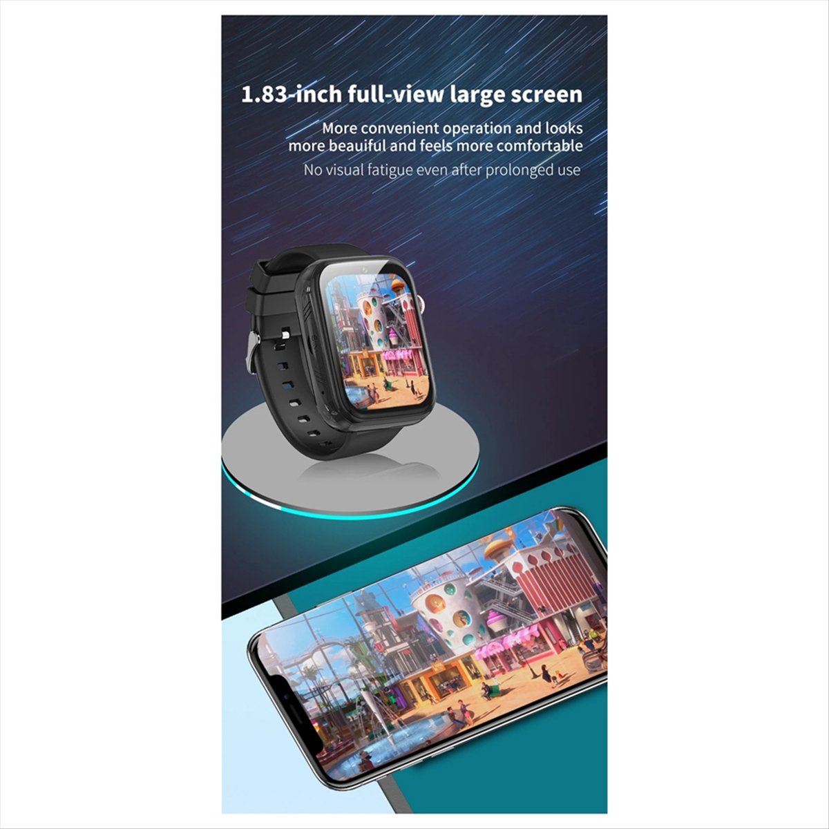 NEW WhatsApp Smart 4G Video Vo - Smartwatch Watch Whatsapp ulasan dan harga