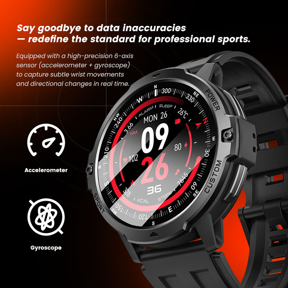 Outdoor GPS Sports SmartWatch  - Smartwatch Running Watches For Men ulasan dan harga