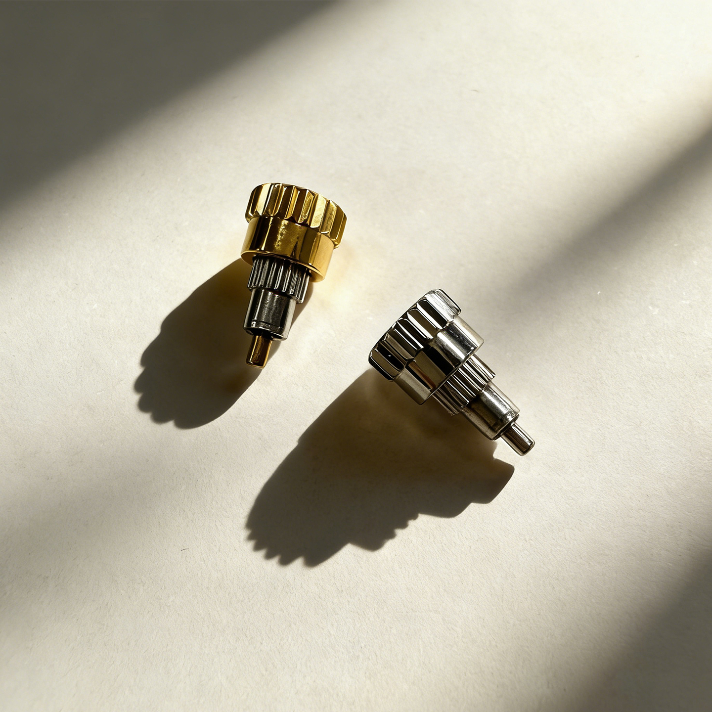 5.5mm screw button Silver/Gold - Watch Crown Pusher ulasan dan harga