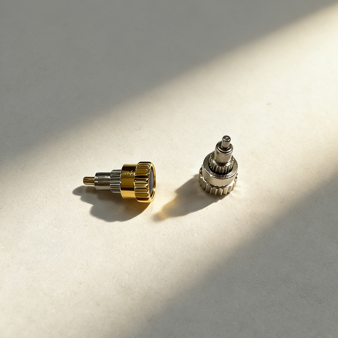 5.5mm screw button Silver/Gold - Watch Crown Pusher ulasan dan harga