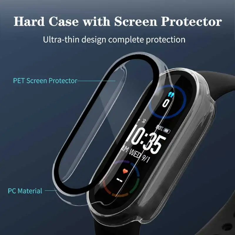 Tempered Glass+PC Case For Xia - Smartwatch Watches For Girls ulasan dan harga