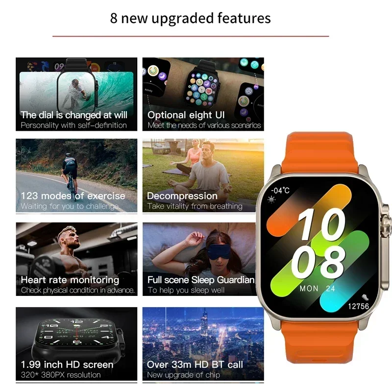Hello Watch 5+ Smart Watch Wat - Smartwatch Watches With Bluetooth ulasan dan harga