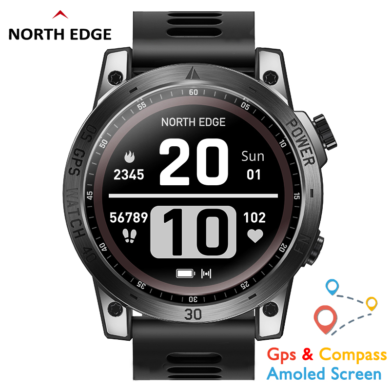 NORTH EDGE Cross Fit 3 GPS Wat - Altimeter Compass Watch ulasan dan harga