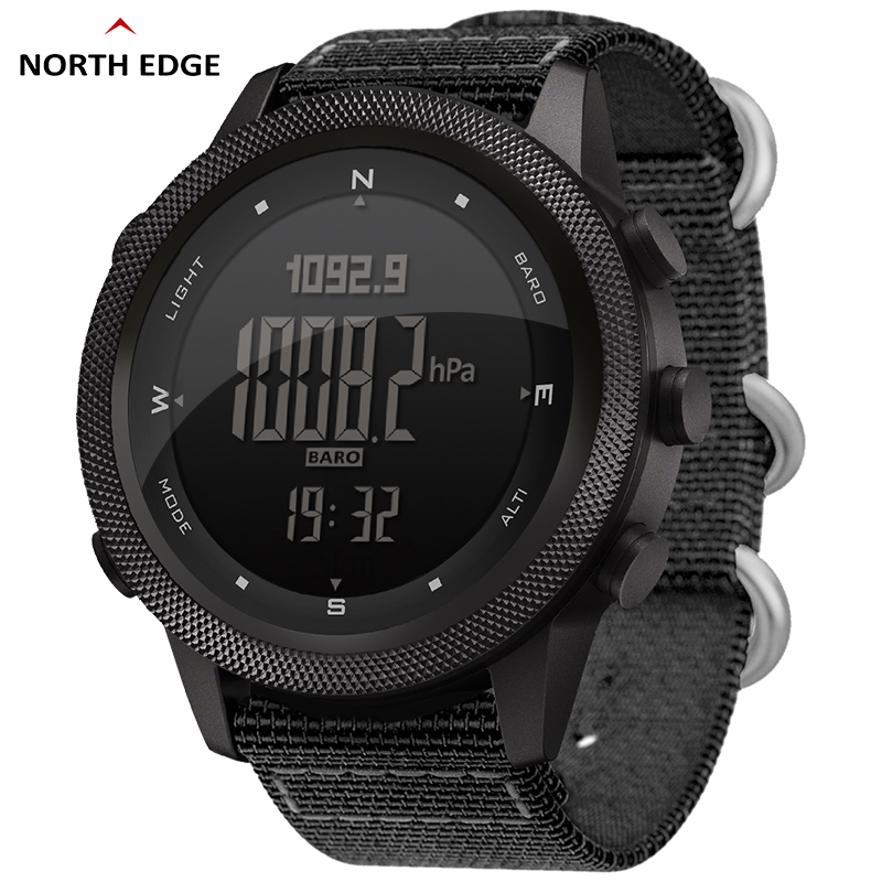 NORTH EDGE Apache46 Smart Digi - Altimeter Compass Watch ulasan dan harga