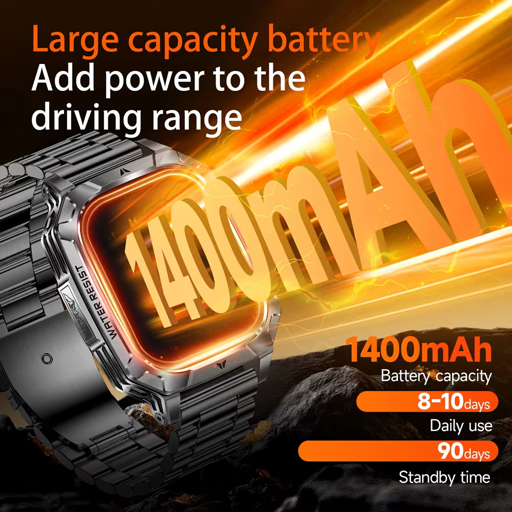Hot Rugged Outdoor Smart Watch - Smartwatch Rugged Watches For Men ulasan dan harga
