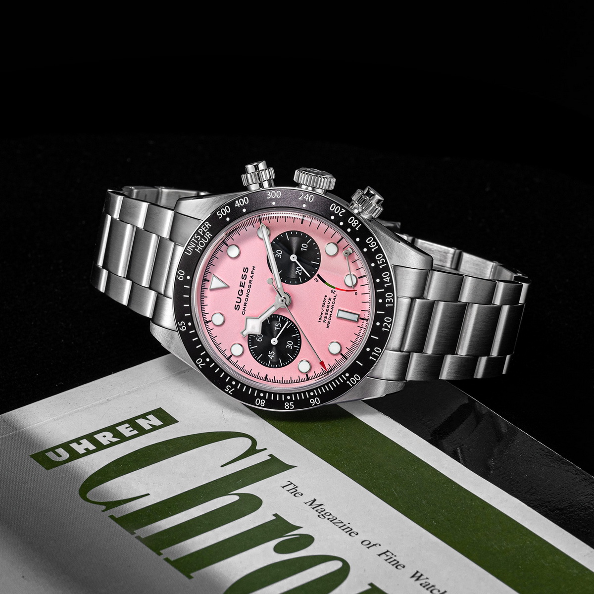 Sugess Chronograph Men Watch O - Diesel Watches Smartwatch ulasan dan harga