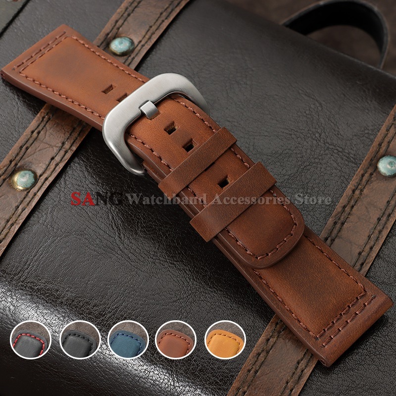 28mm Vintage Leather Watchband - Smartwatch Vintage Watches For Women ulasan dan harga
