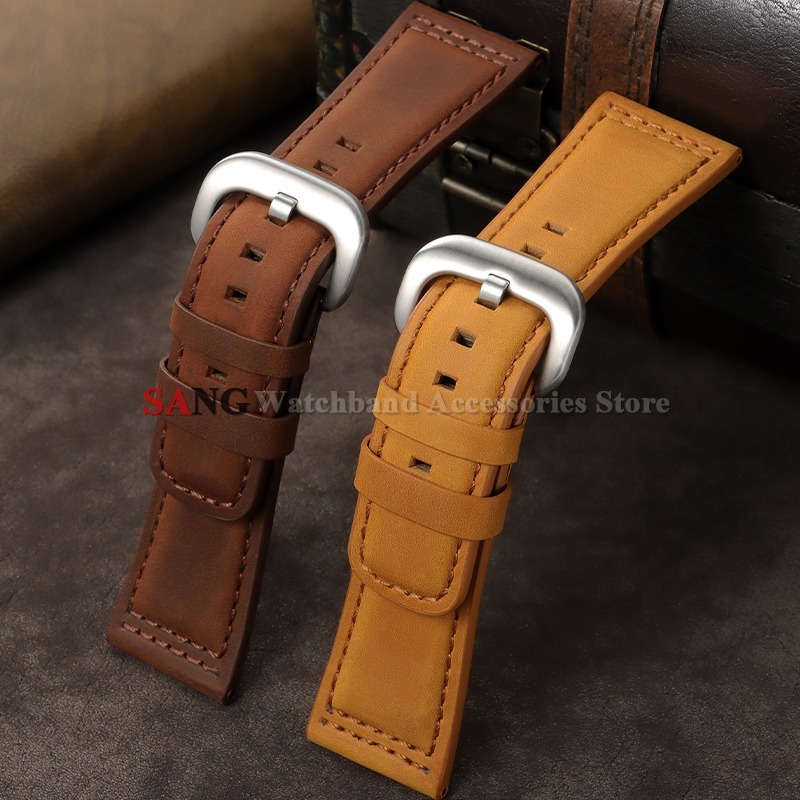 28mm Vintage Leather Watchband - Smartwatch Vintage Watches For Women ulasan dan harga