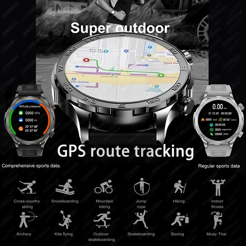 New GPS Track Smart Watch Men  - Smartwatch Watches With Bluetooth ulasan dan harga