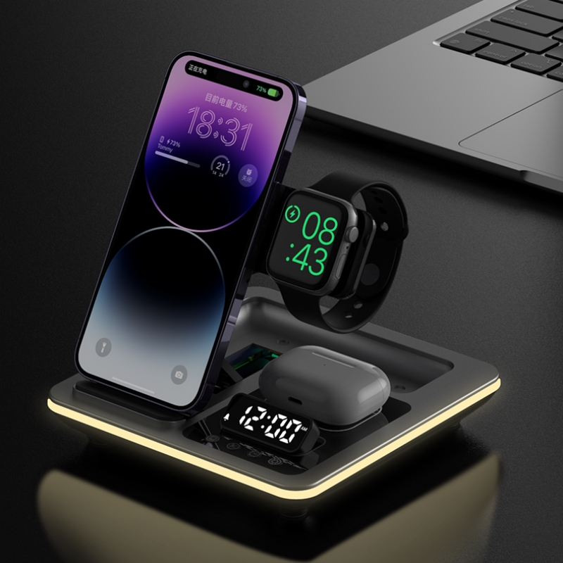 5 in 1 Warm Light Wireless Cha - Iwatch Smartwatch ulasan dan harga