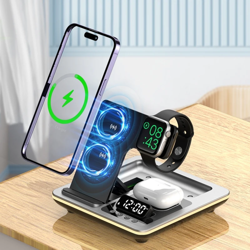 5 in 1 Warm Light Wireless Cha - Iwatch Smartwatch ulasan dan harga