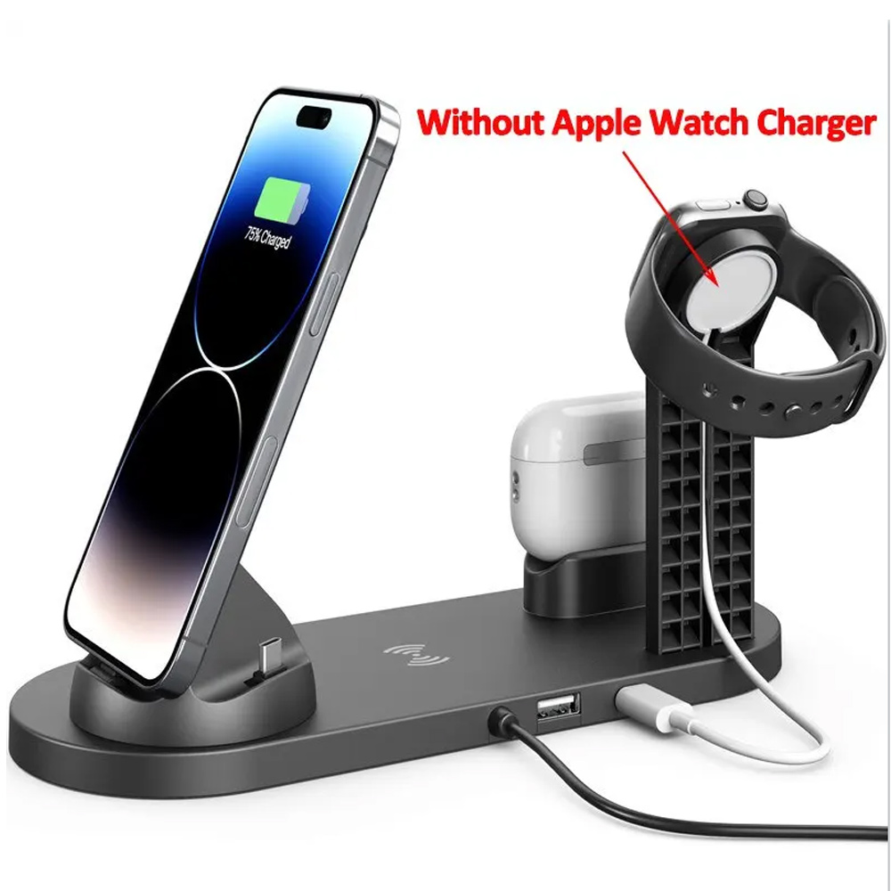 30W 7 in 1 Wireless Charger St - Iwatch Smartwatch ulasan dan harga