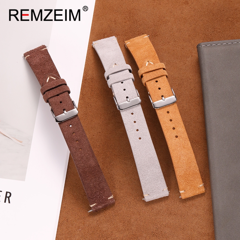 Suede Quick Release Leather Re - Smartwatch Vintage Watches For Women ulasan dan harga