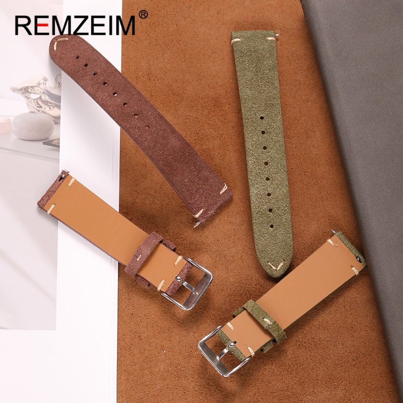 Suede Quick Release Leather Re - Smartwatch Vintage Watches For Women ulasan dan harga