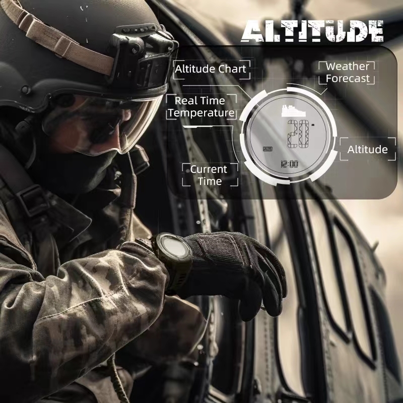 NORTH EDGE VERTICO Mens Watch  - Altimeter Compass Watch ulasan dan harga