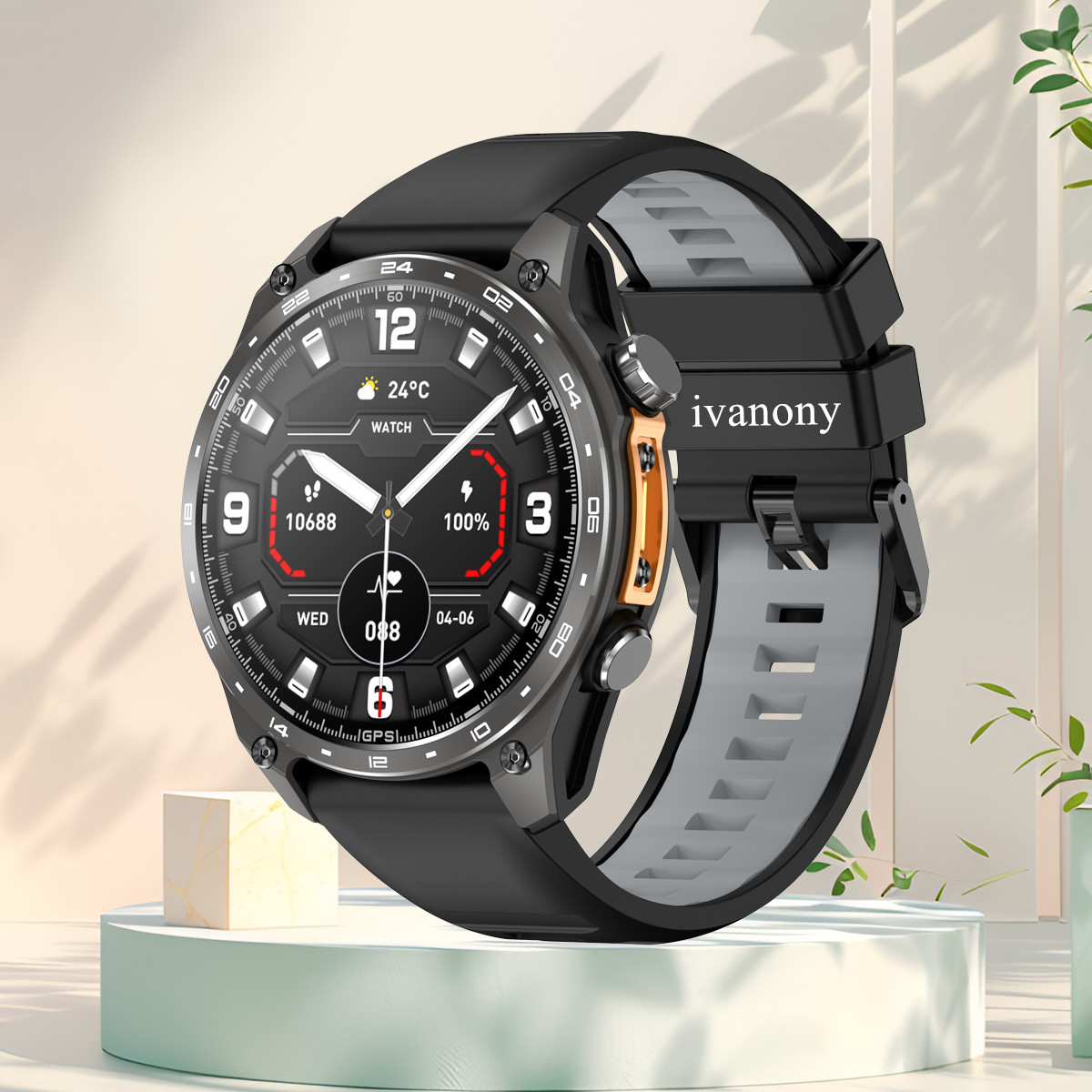 3ATM Waterproof Sports Smartwa - Smartwatch Watch Whatsapp ulasan dan harga