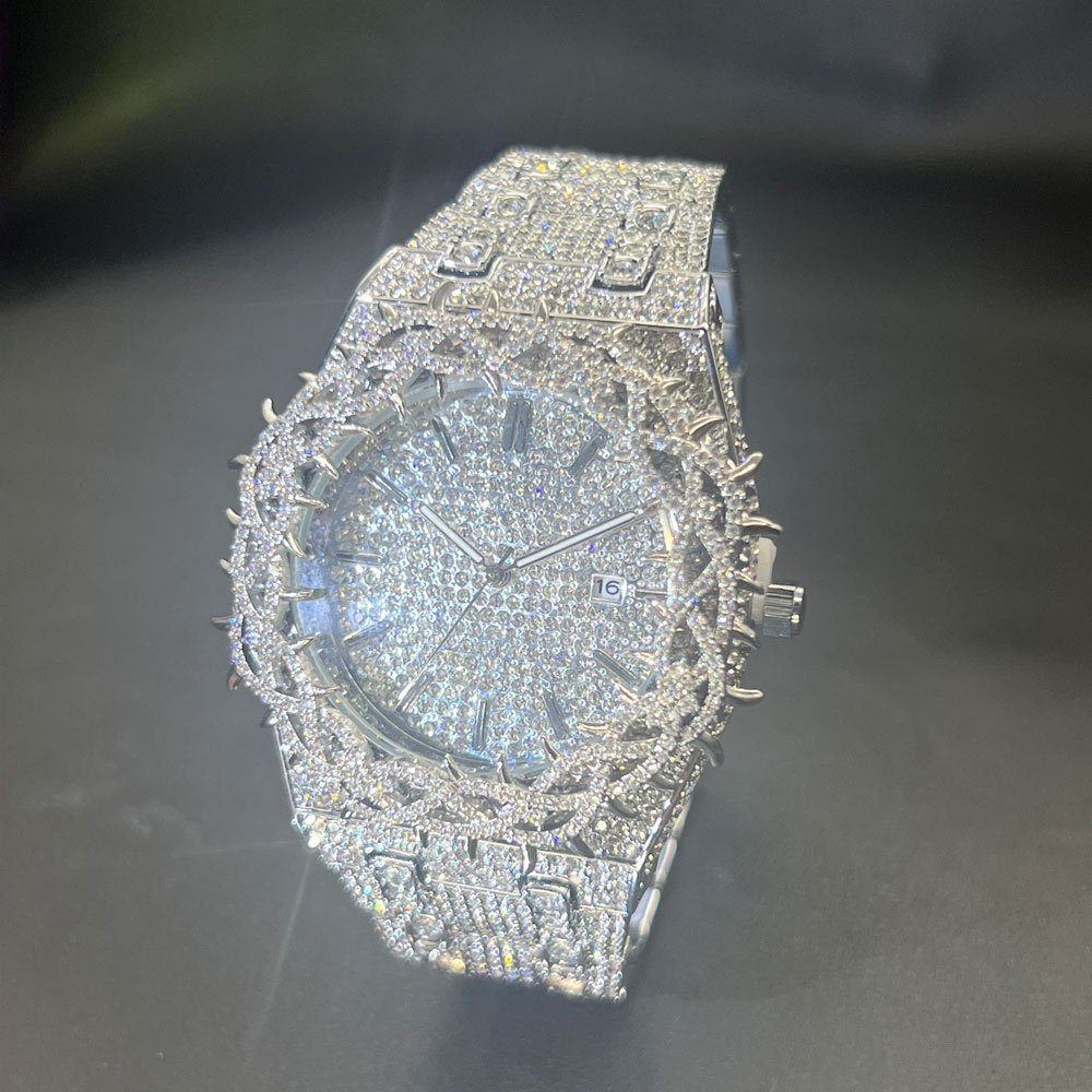 MISSFOX Hot Fashion Full Diamo - Smartwatch Watches For Men Brands ulasan dan harga