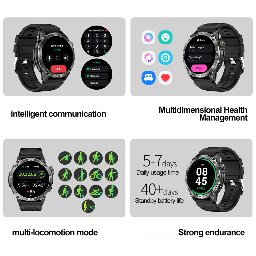 NORTH EDGE GPS Sports Smart Wa - Altimeter Compass Watch ulasan dan harga