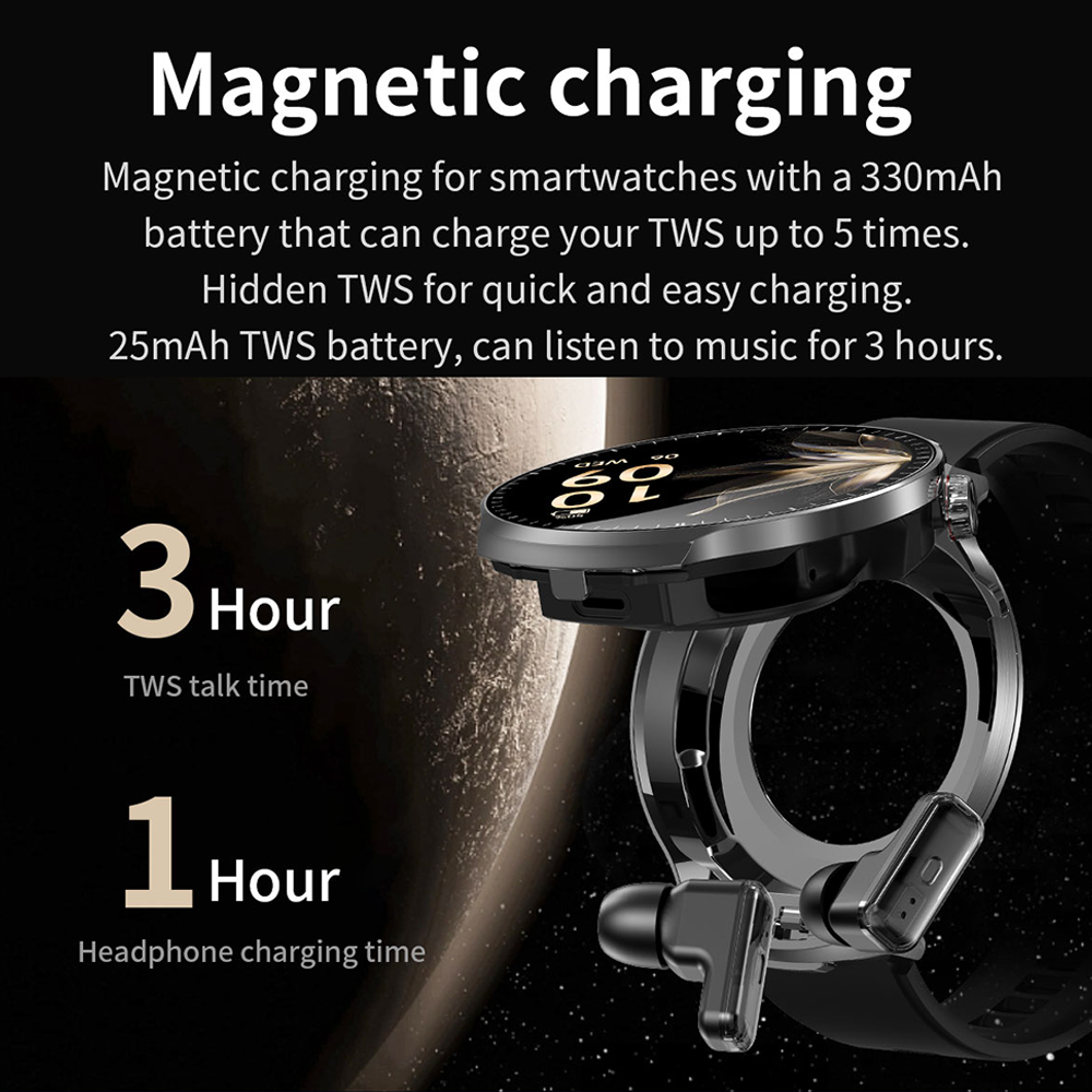 2026 T-REX3 New 2 in 1 Smartwa - Smartwatch Watches With Bluetooth ulasan dan harga