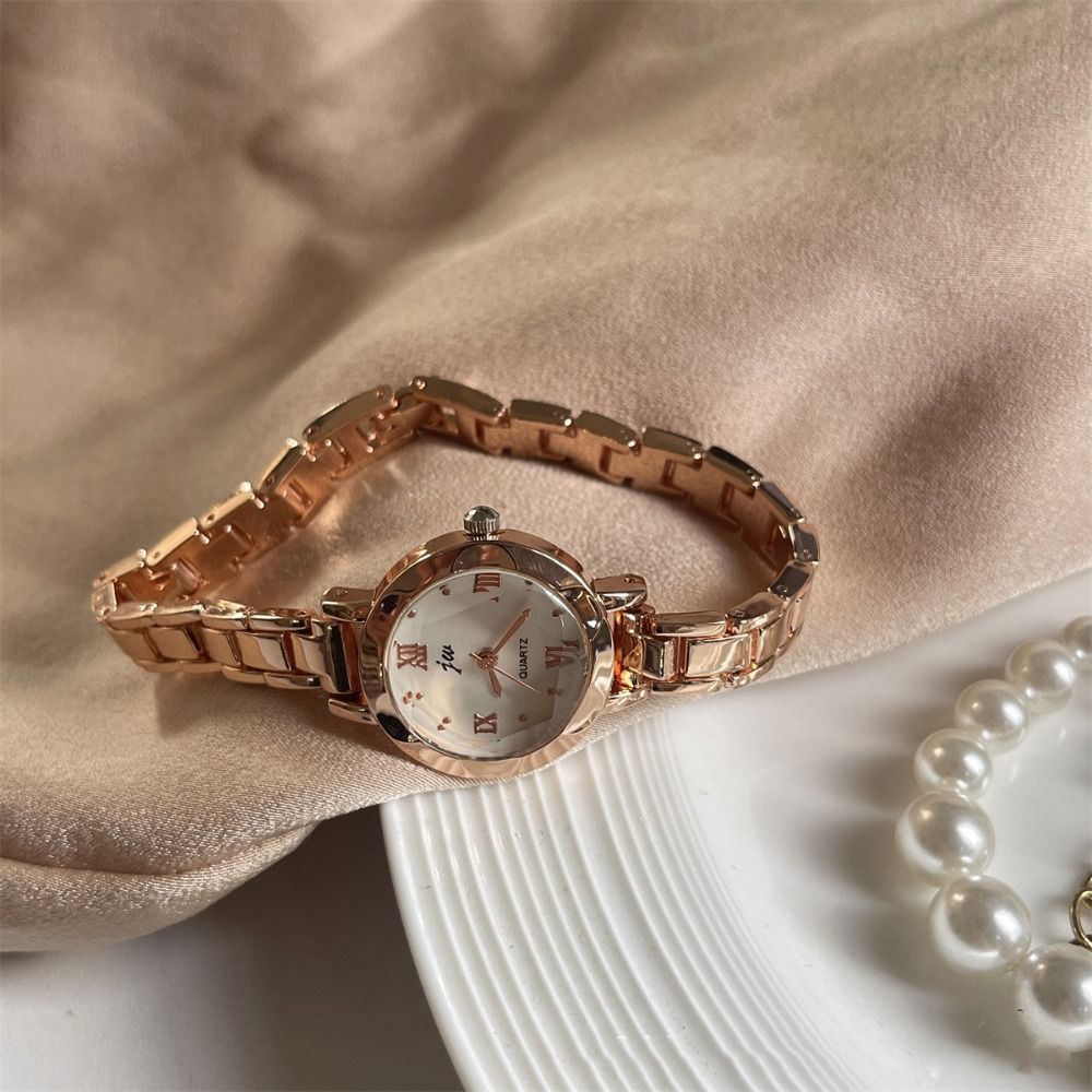 Classic Exquisite Golden Wrist - Smartwatch Vintage Watches For Women ulasan dan harga