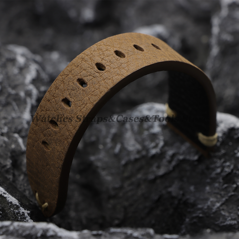 Genuine Cowhide Watch Strap 20 - Smartwatch Vintage Watches For Women ulasan dan harga