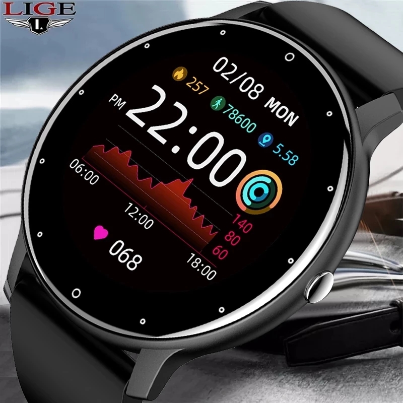 LIGE 2025 New Smart Watch Men  - Smartwatch Watches With Bluetooth ulasan dan harga