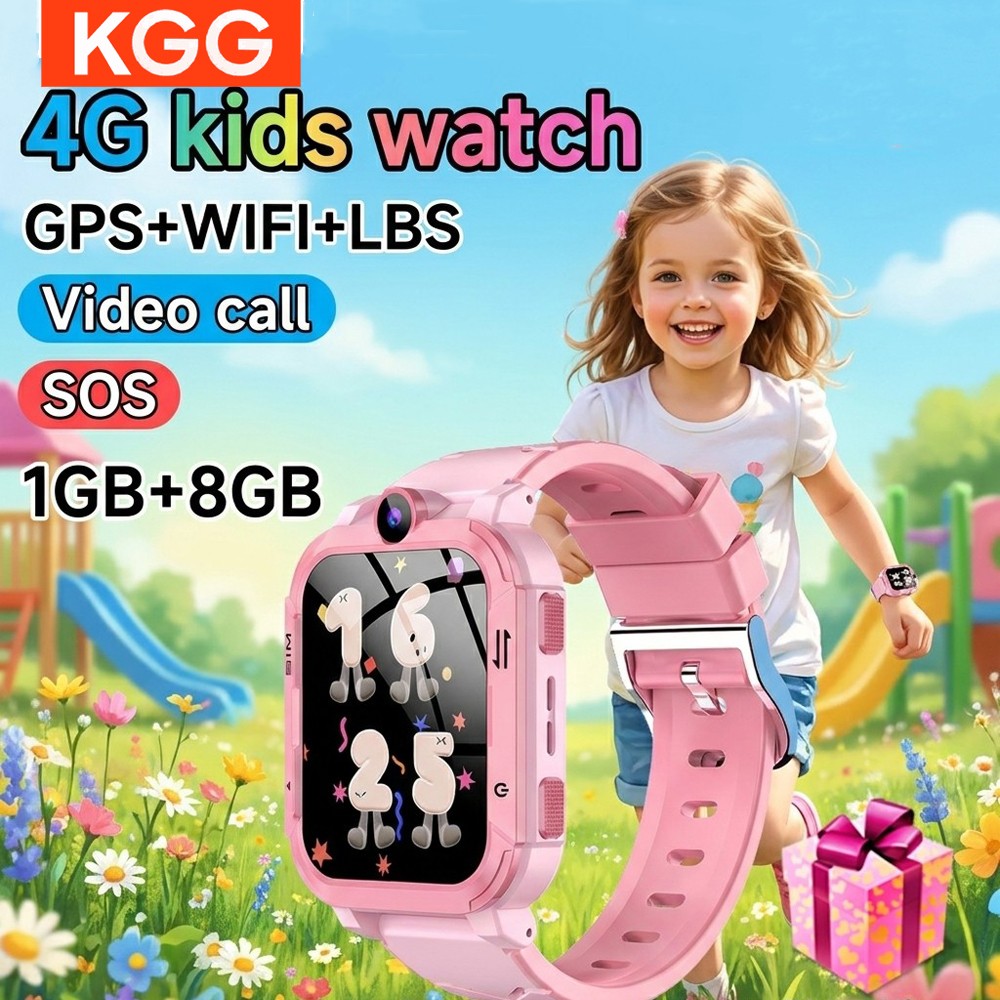 4G Kids Smart Watch GPS WiFi V - Smartwatch Watch Whatsapp ulasan dan harga