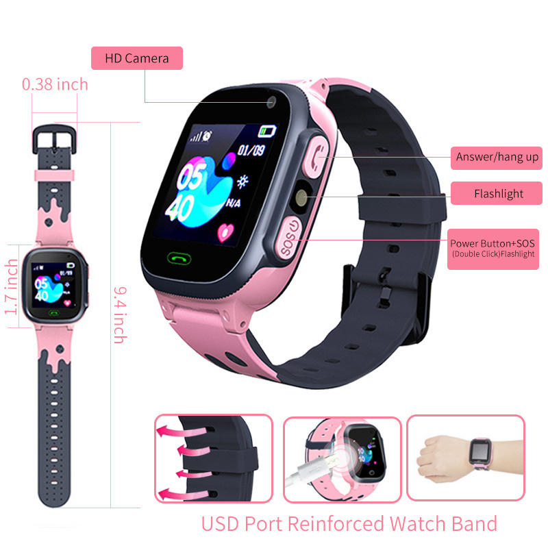 Kids Smart Watch Waterproof Sm - Smartwatch Watches For Kid Girl ulasan dan harga