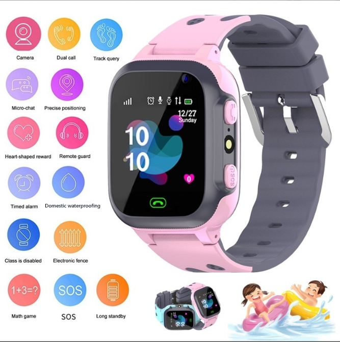 Kids Smart Watch Waterproof Sm - Smartwatch Watches For Kid Girl ulasan dan harga
