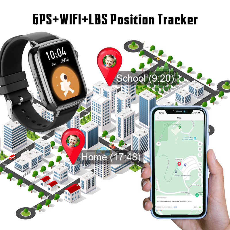 Wonlex KT34 Children's Smart W - Smartwatch Watch Whatsapp ulasan dan harga