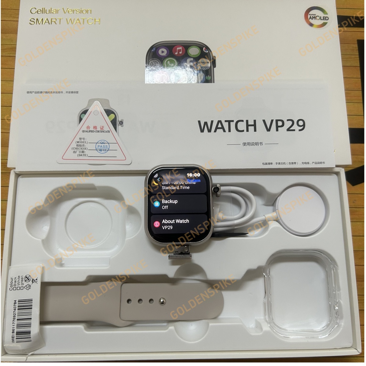 VP29 S10 Plus Smartwatch 4G LT - Smartwatch Watch Whatsapp ulasan dan harga