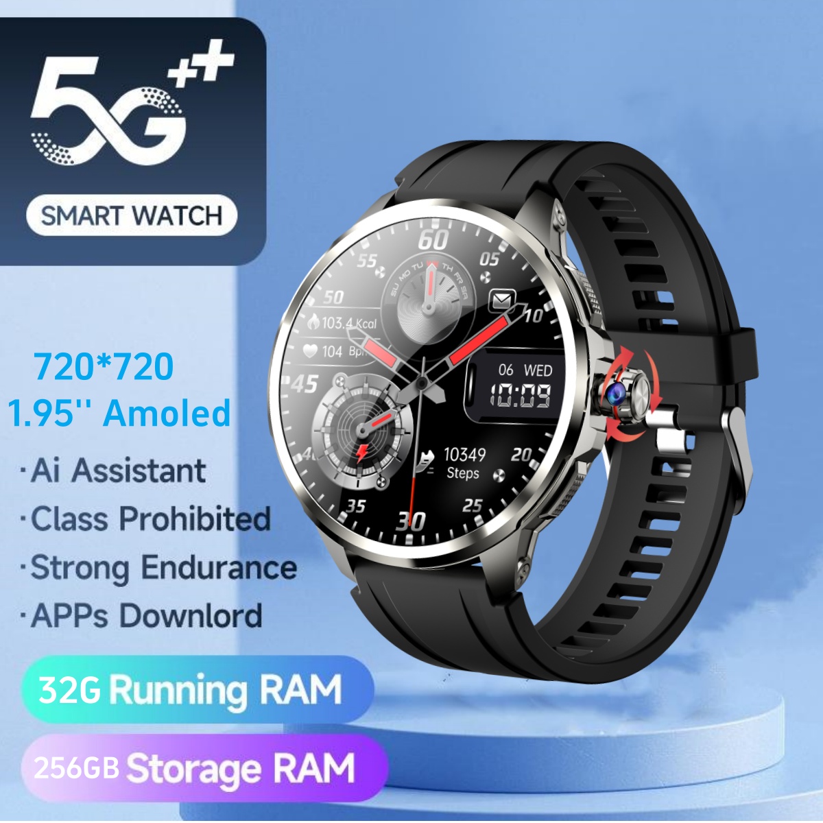 New H99 Smart Watch 1.95 inch  - Smartwatch Watch Whatsapp ulasan dan harga