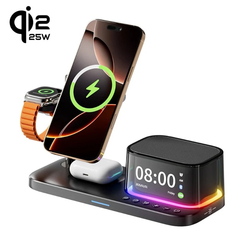 Bluetooth 5.3 Speaker Qi2.2 25 - Smartwatch Watches With Bluetooth ulasan dan harga