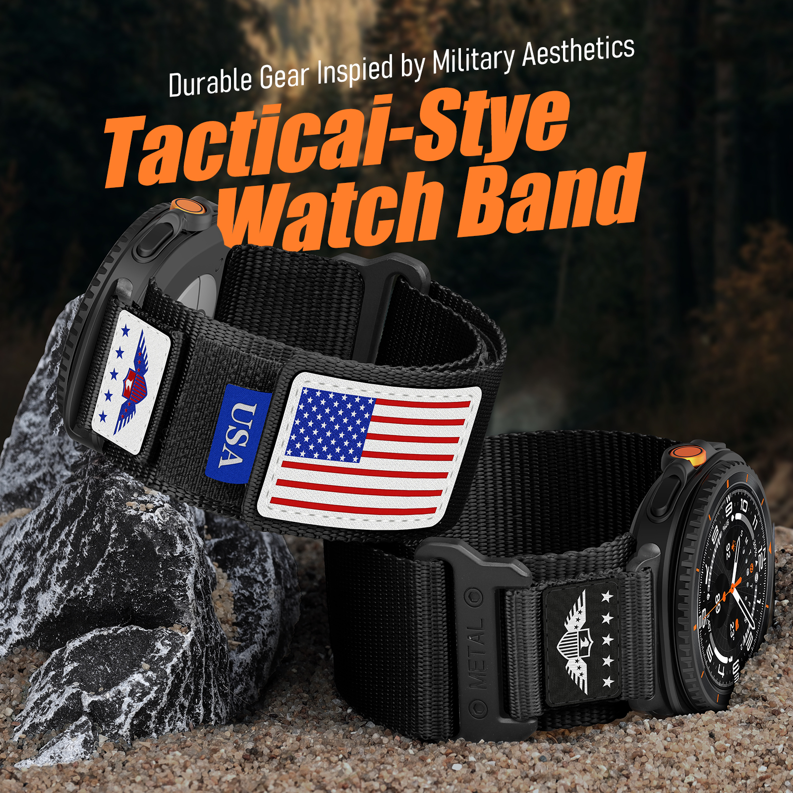 Rugged band for Samsung Galaxy - Smartwatch Rugged Watches For Men ulasan dan harga