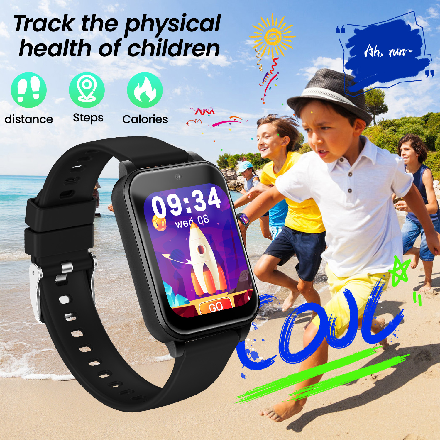 2026 New Children's Smart Watc - Smartwatch Watches For Kid Girl ulasan dan harga