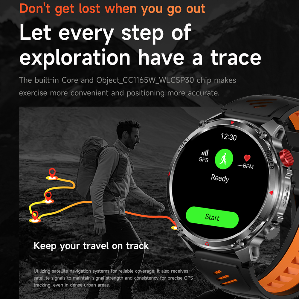 2026 New T-Rex3 Pro 1100mAh Ba - Smartwatch Running Watches For Men ulasan dan harga
