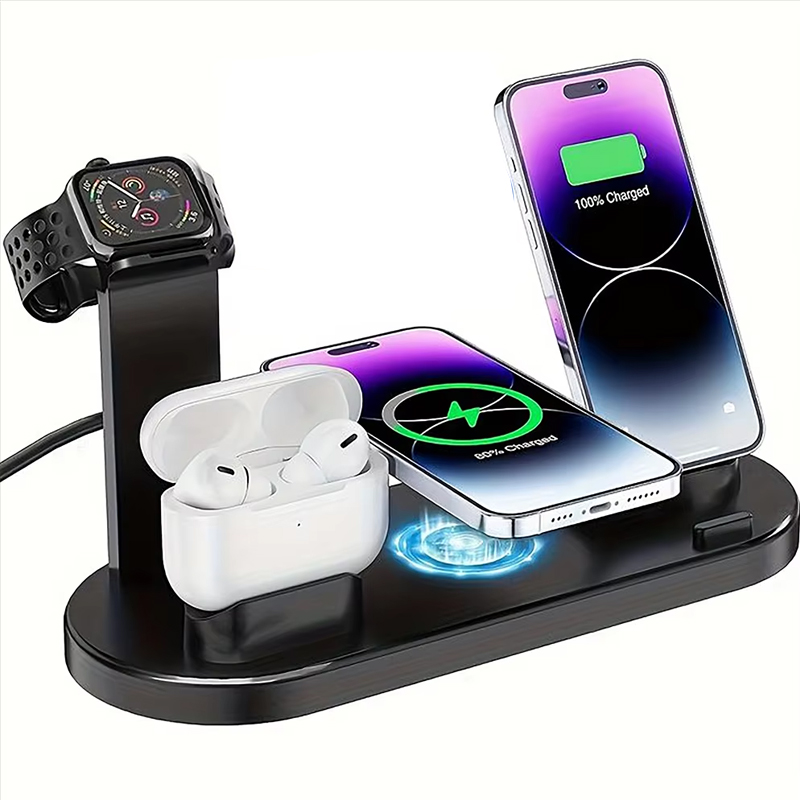 7 in 1 Wireless Charger Stand  - Iwatch Smartwatch ulasan dan harga