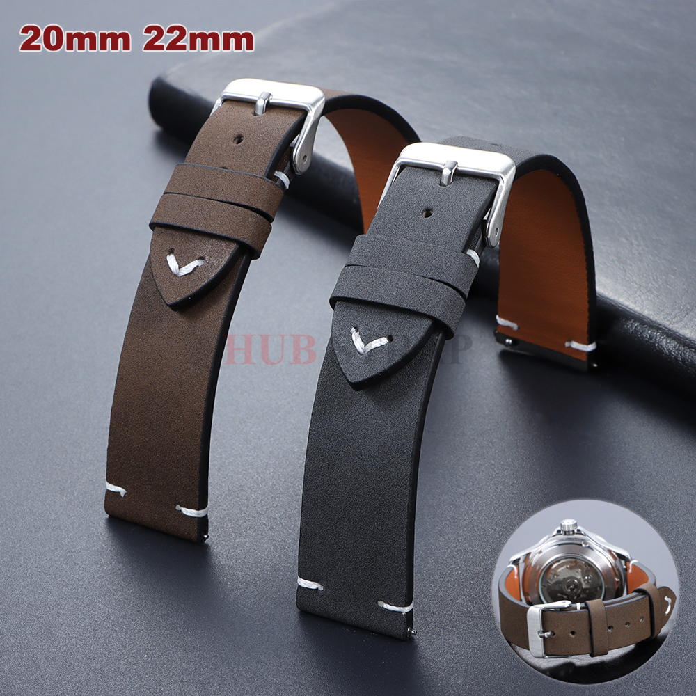 20mm 22mm Handmade Stitching C - Smartwatch Vintage Watches For Women ulasan dan harga