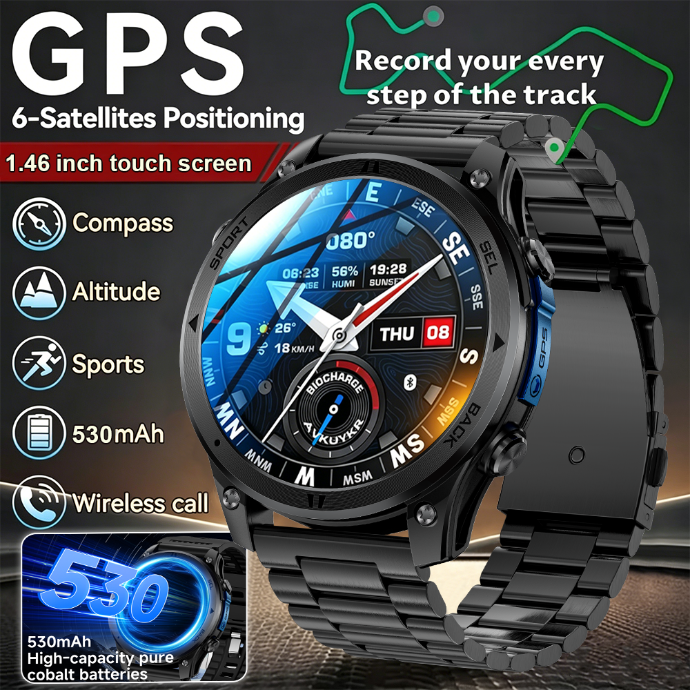 2026 New Outdoor Military Smar - Altimeter Compass Watch ulasan dan harga