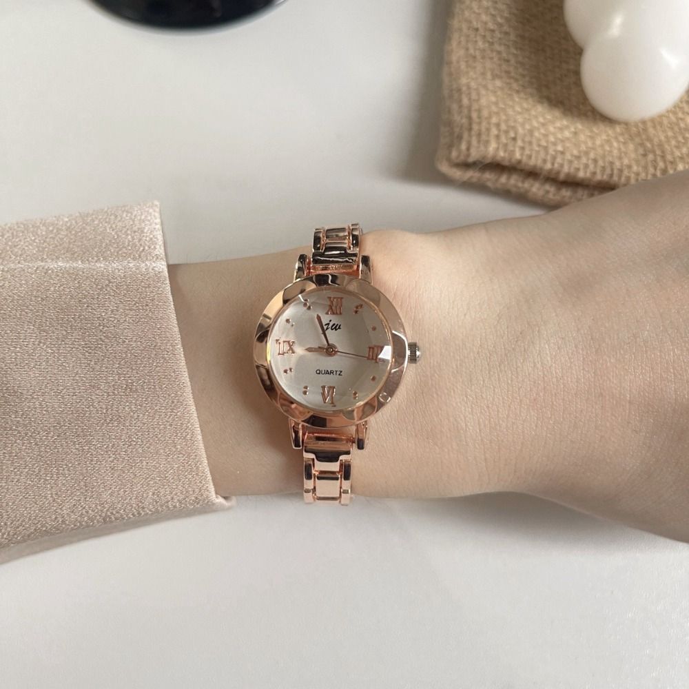 Classic Exquisite Golden Wrist - Smartwatch Vintage Watches For Women ulasan dan harga