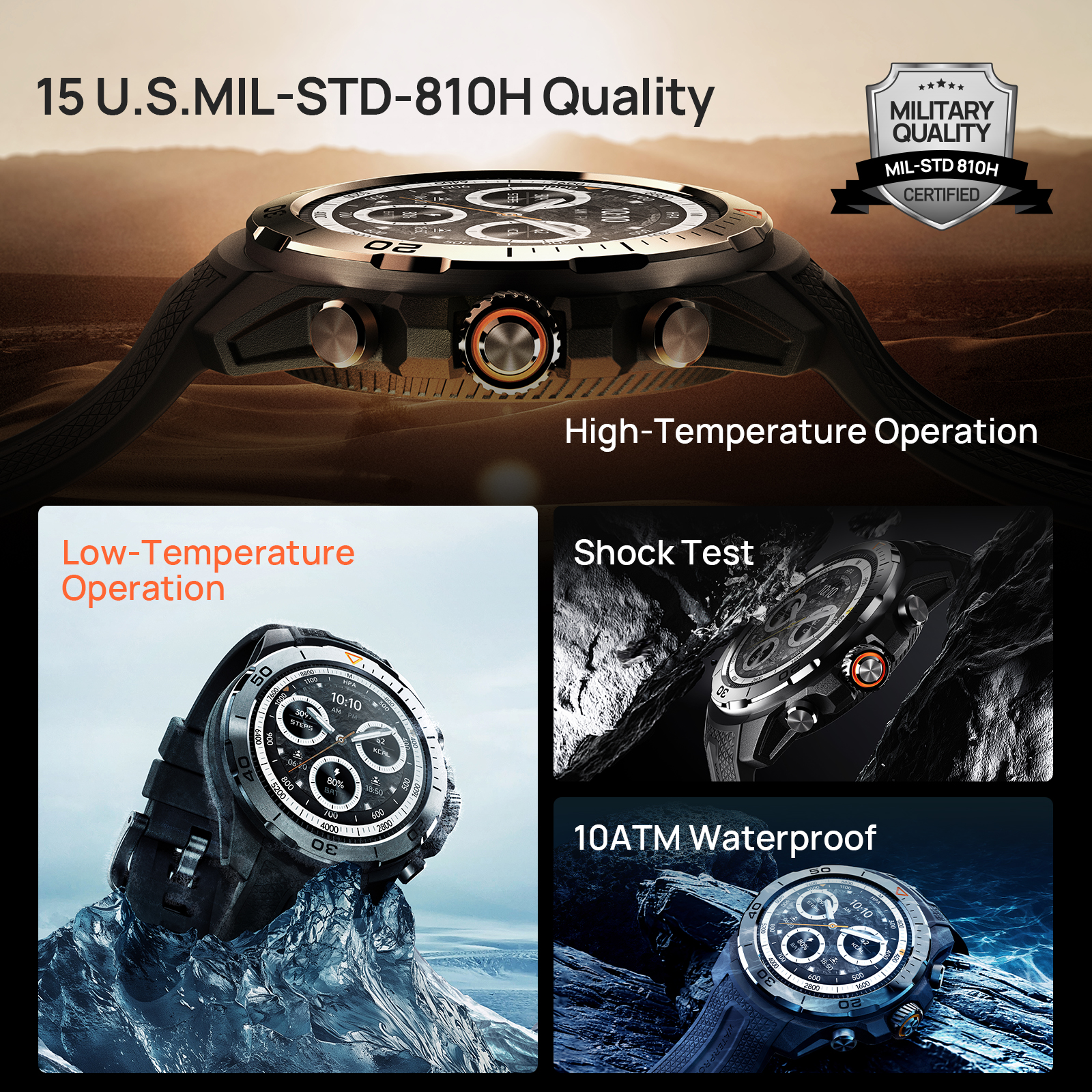 Mibro GS Explorer Smartwatch R - Altimeter Compass Watch ulasan dan harga