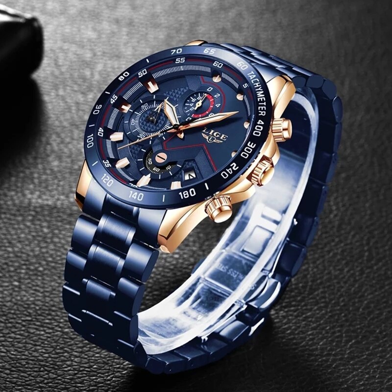 LIGE New Fashion Watches Men S - Smartwatch Watches For Men Brands ulasan dan harga